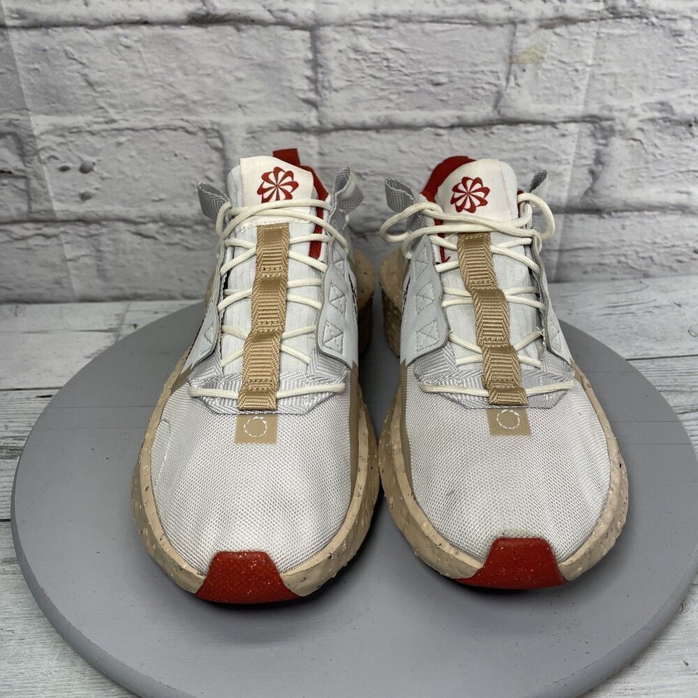 Nike Crater Impact SE Photon Dust Cinnabar Men Running Shoes Size 8 - Picture 4 of 16